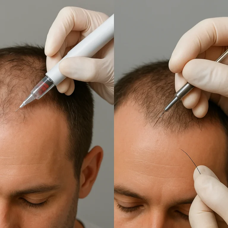 DHI נגד FUE: השוואה מקיפה וטיפים לבחירה נכונה